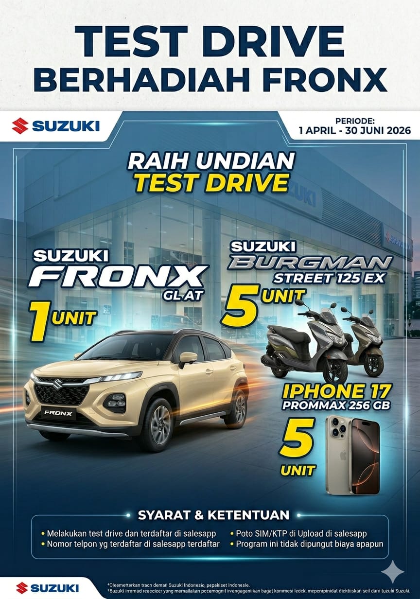 PROMO SUZUKI PUSAT BOGOR | DEALER MOBIL SUZUKI TRADA PARUNG BOGOR